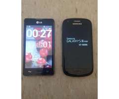 Telefonos Samsung Galaxy S3 Mini Y Telefono LGE450