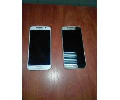 CELULARES SAMSUNG S6 EN PERFECTO ESTADO A TAN SOLO &#x24;200