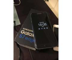 Samsung Galaxy S7 Edge Black Onyx 32GB con caja vendo