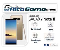 Samsung Galaxy Note 8 12 Dual Pixel 64GB 6GB RAM Andorid 7.Alta Gama Store.