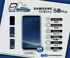 Samsung Galaxy S8 Plus 12Mpx 64GB 4GB RAM Android 7. Alta Gama Store