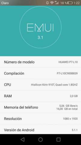 Huawei P7_l10 Se Entrega Solo El Celular Huawei P7_l10 Se Entrega Solo El Celular