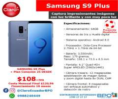 Samsung S9 Plus Plan Conexion 25 Financiado