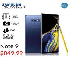 Samsung Galaxy Note 9 6&#x2f;128GB nuevo con garantia