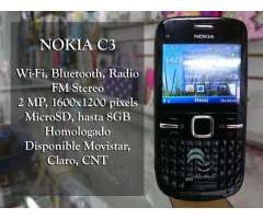 Nokia C3 De segunda mano