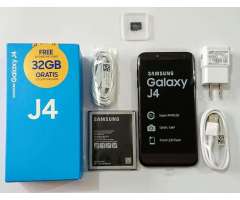 Samsung J4 de 32g, Mas Micro Sd de 32g