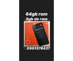 Xiaomi 6 64Gb-&#x24;220 solo al Cel0991578437