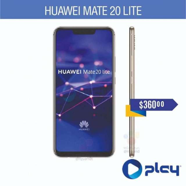 Celular Huawei Mate 20 lite Celular Huawei Mate 20 lite