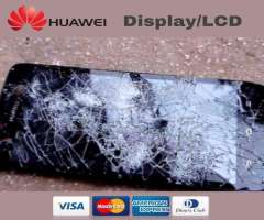 celular Huawei cambio de display mate 20 lite Todos los modelos desde 65