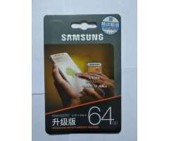 Samsung Micro Sd de 64 Gb Originales
