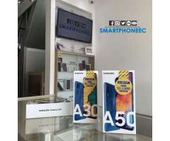 Samsung Galaxy A50 64GB &#x2f; A30 32GB y 64GB Estuche Mica Obsequio Garantia