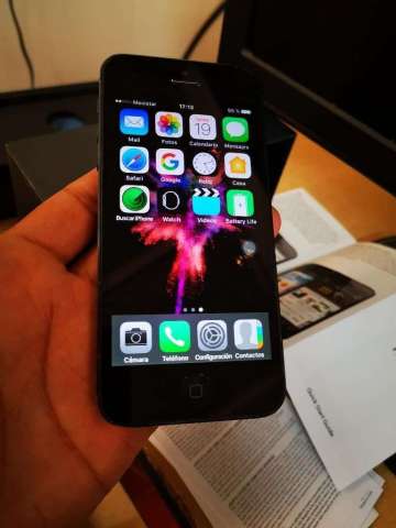 iPhone 5 16gb Todo Funcional con Su Caja iPhone 5 16gb Todo Funcional con Su Caja