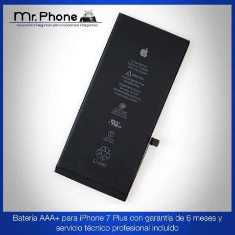 Batería iPhone 7 Plus Aaa Garantía De 6 Meses Instalación Batería iPhone 7 Plus Aaa Garantía De 6 Meses Instalación
