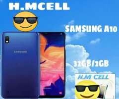 Samsung A10 Azules Rojos Y Negros 32gb