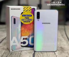 Samsung A50 64GB 4gbRam Estuche Mica o Micro sd